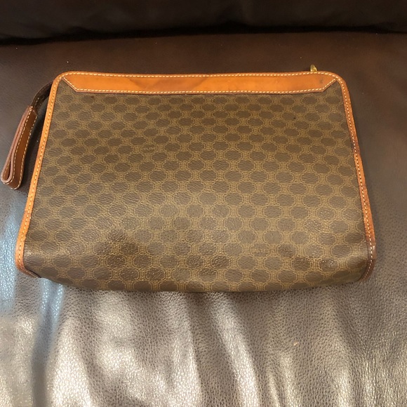 CELINE Triomphe Macadam Clutch Handbags - Picture 15 of 17